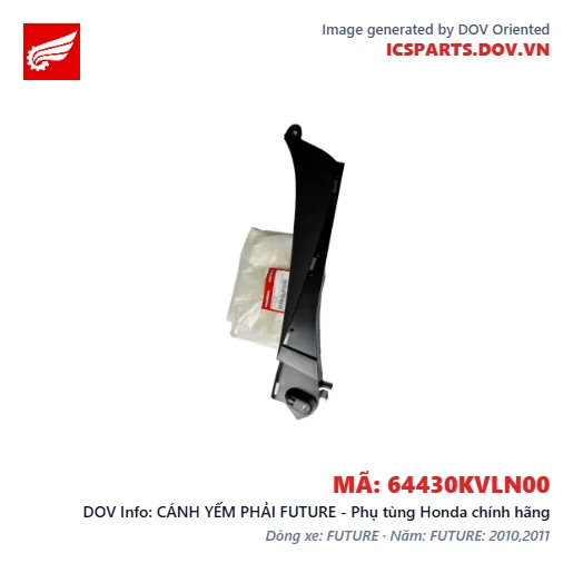 CÁNH YẾM PHẢI FUTURE - Phụ tùng Honda chính hãng