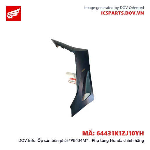 Ốp sàn bên phải *PB434M* - Phụ tùng Honda chính hãng