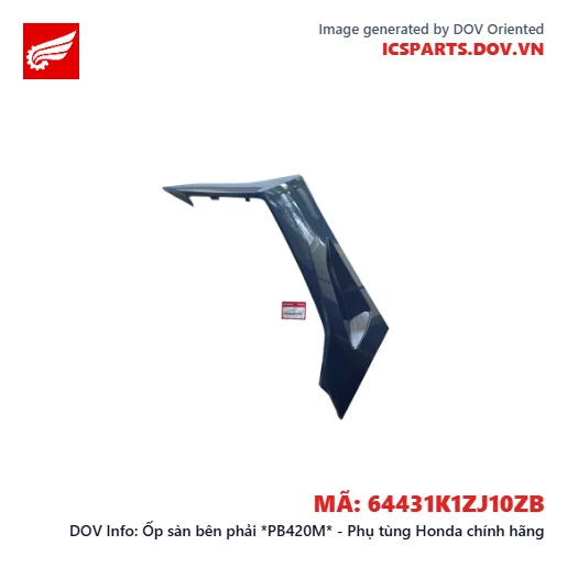 Ốp sàn bên phải *PB420M* - Phụ tùng Honda chính hãng