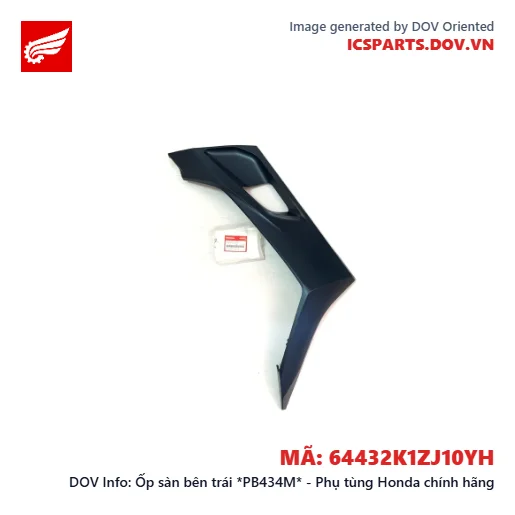 Ốp sàn bên trái *PB434M* - Phụ tùng Honda chính hãng
