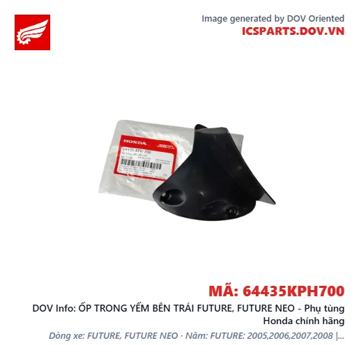 ỐP TRONG YẾM BÊN TRÁI FUTURE, FUTURE NEO - Phụ tùng Honda chính hãng