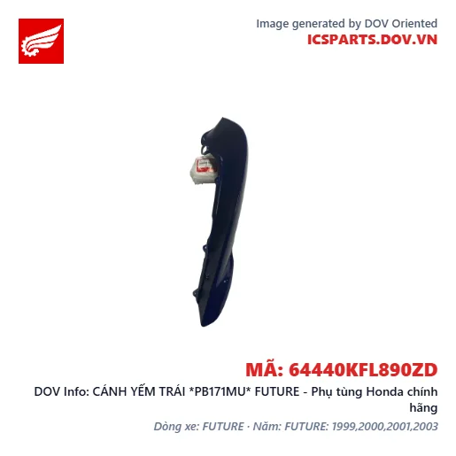 CÁNH YẾM TRÁI *PB171MU* FUTURE - Phụ tùng Honda chính hãng