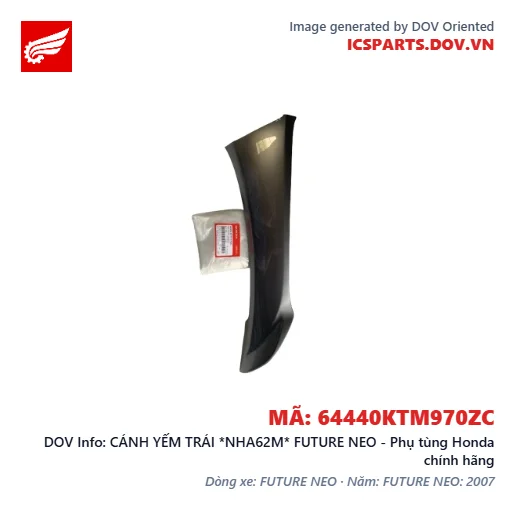 CÁNH YẾM TRÁI *NHA62M* FUTURE NEO - Phụ tùng Honda chính hãng