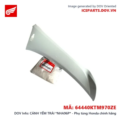 CÁNH YẾM TRÁI *NHA96P* - Phụ tùng Honda chính hãng