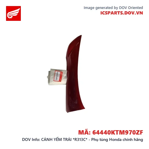 CÁNH YẾM TRÁI *R313C* - Phụ tùng Honda chính hãng