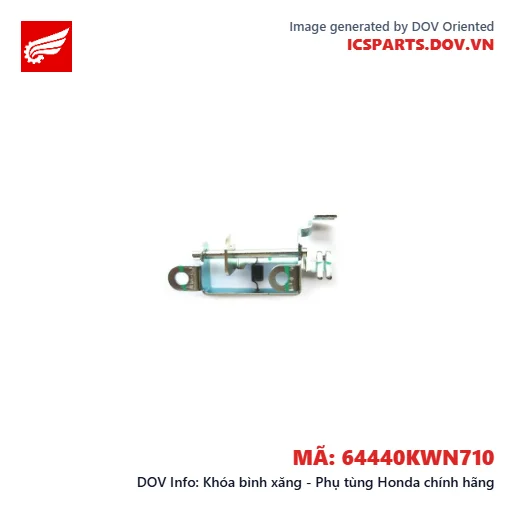 Khóa bình xăng - Phụ tùng Honda chính hãng