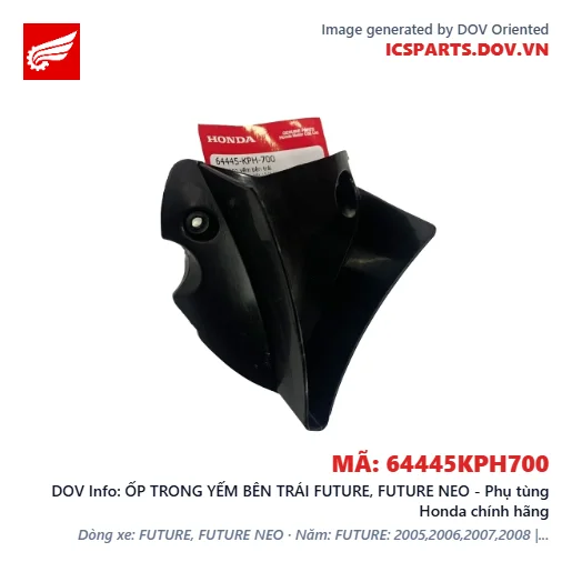 ỐP TRONG YẾM BÊN TRÁI FUTURE, FUTURE NEO - Phụ tùng Honda chính hãng