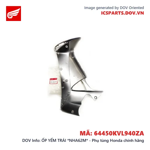 ỐP YẾM TRÁI *NHA62M* - Phụ tùng Honda chính hãng