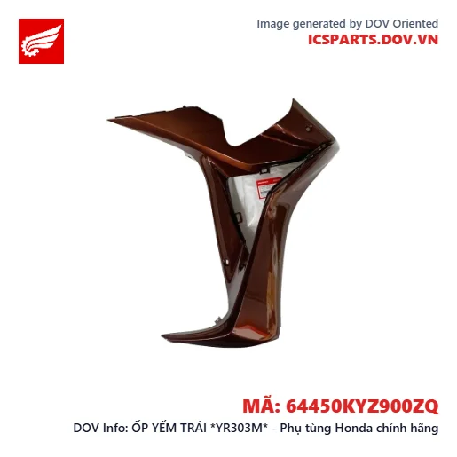 ỐP YẾM TRÁI *YR303M* - Phụ tùng Honda chính hãng