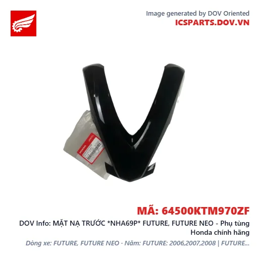 MẶT NẠ TRƯỚC *NHA69P* FUTURE, FUTURE NEO - Phụ tùng Honda chính hãng