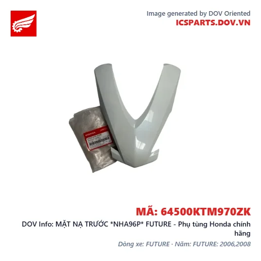MẶT NẠ TRƯỚC *NHA96P* FUTURE - Phụ tùng Honda chính hãng