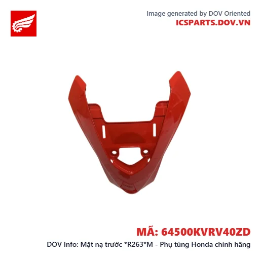 Mặt nạ trước *R263*M - Phụ tùng Honda chính hãng