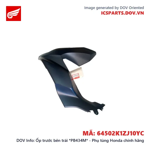 Ốp trước bên trái *PB434M* - Phụ tùng Honda chính hãng