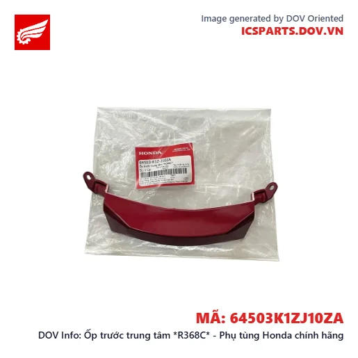 Ốp trước trung tâm *R368C* - Phụ tùng Honda chính hãng