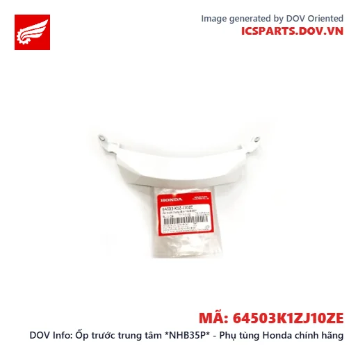 Ốp trước trung tâm *NHB35P* - Phụ tùng Honda chính hãng