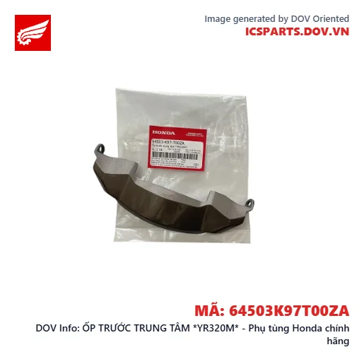 ỐP TRƯỚC TRUNG TÂM *YR320M* - Phụ tùng Honda chính hãng