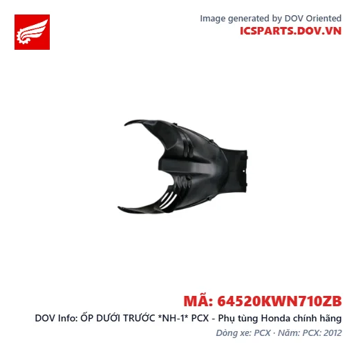 ỐP DƯỚI TRƯỚC *NH-1* PCX - Phụ tùng Honda chính hãng