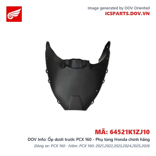 Ốp dưới trước PCX 160 - Phụ tùng Honda chính hãng