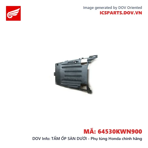 TẤM ỐP SÀN DƯỚI - Phụ tùng Honda chính hãng