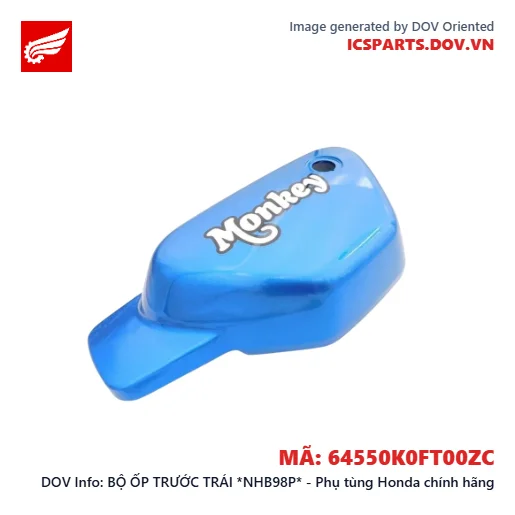 BỘ ỐP TRƯỚC TRÁI *NHB98P* - Phụ tùng Honda chính hãng