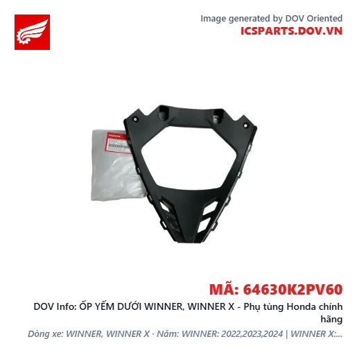 ỐP YẾM DƯỚI WINNER, WINNER X - Phụ tùng Honda chính hãng