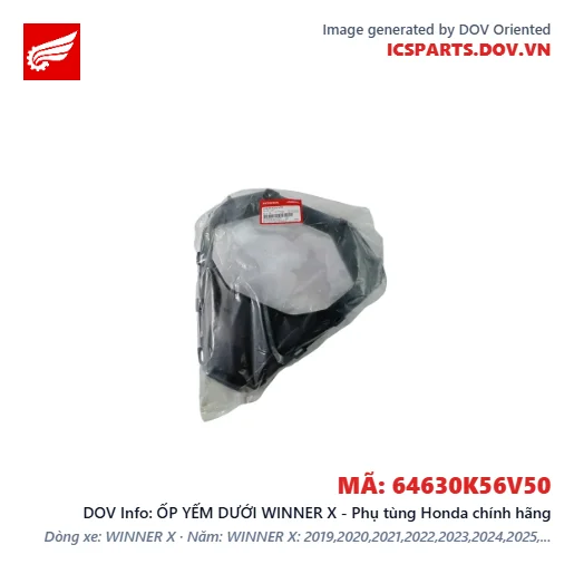 ỐP YẾM DƯỚI WINNER X - Phụ tùng Honda chính hãng
