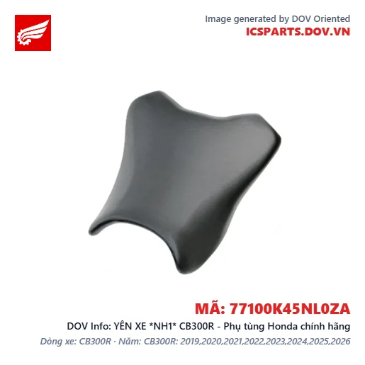 YÊN XE *NH1* CB300R - Phụ tùng Honda chính hãng