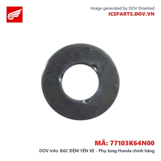BẠC ĐỆM YÊN XE - Phụ tùng Honda chính hãng