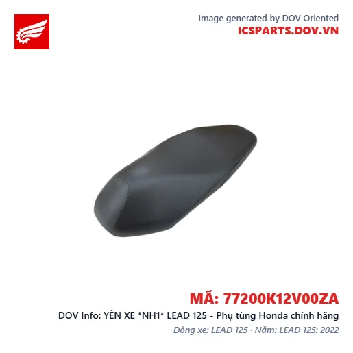 YÊN XE *NH1* LEAD 125 - Phụ tùng Honda chính hãng