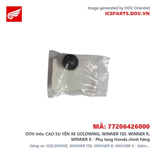 CAO SU YÊN XE GOLDWING, WINNER 150, WINNER R, WINNER X - Phụ tùng Honda chính hãng