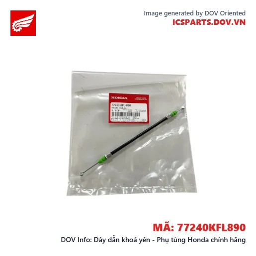 Dây dẫn khoá yên - Phụ tùng Honda chính hãng