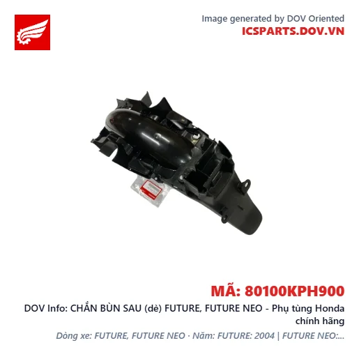 CHẮN BÙN SAU (dè) FUTURE, FUTURE NEO - Phụ tùng Honda chính hãng