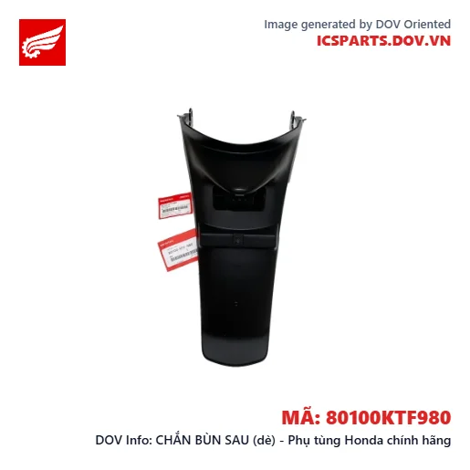CHẮN BÙN SAU (dè) - Phụ tùng Honda chính hãng