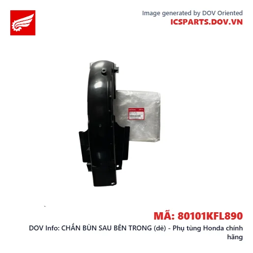 CHẮN BÙN SAU BÊN TRONG (dè) - Phụ tùng Honda chính hãng