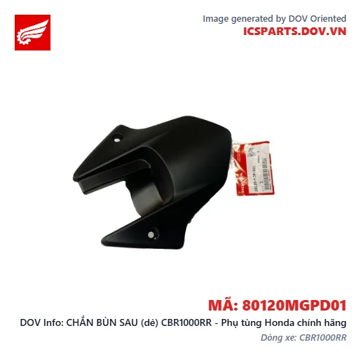 CHẮN BÙN SAU (dè) CBR1000RR - Phụ tùng Honda chính hãng