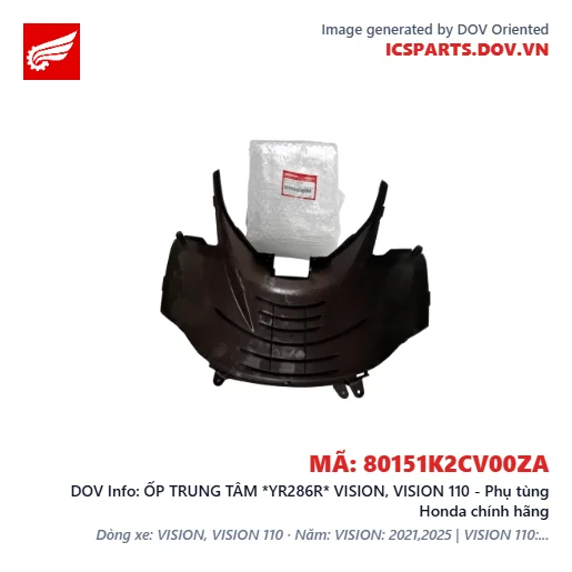 ỐP TRUNG TÂM *YR286R* VISION, VISION 110 - Phụ tùng Honda chính hãng