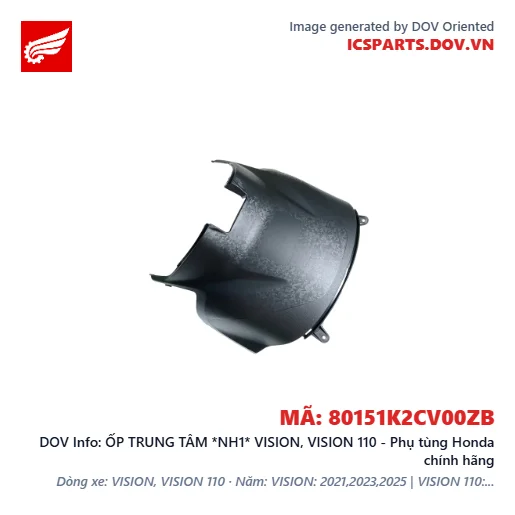 ỐP TRUNG TÂM *NH1* VISION, VISION 110 - Phụ tùng Honda chính hãng