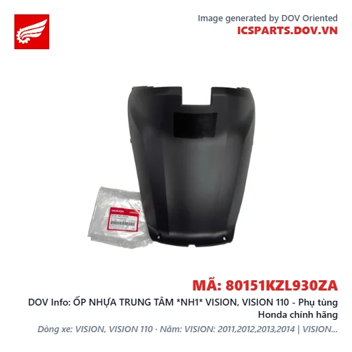 ỐP NHỰA TRUNG TÂM *NH1* VISION, VISION 110 - Phụ tùng Honda chính hãng