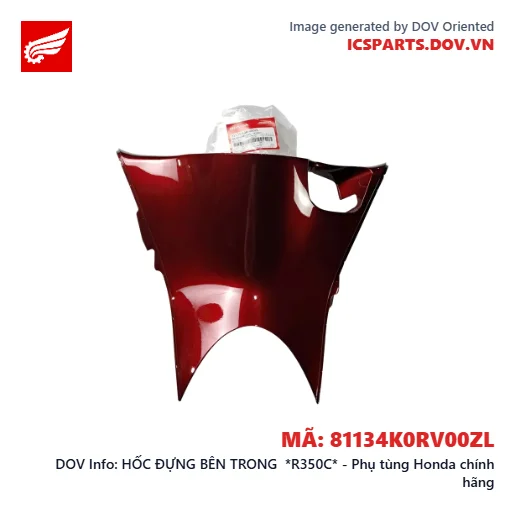 HỐC ĐỰNG BÊN TRONG *R350C* - Phụ tùng Honda chính hãng