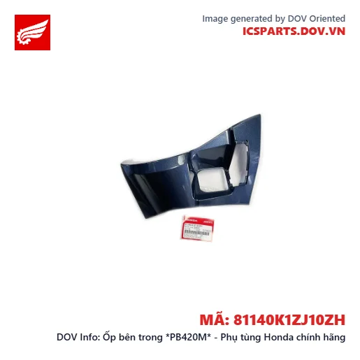 Ốp bên trong *PB420M* - Phụ tùng Honda chính hãng