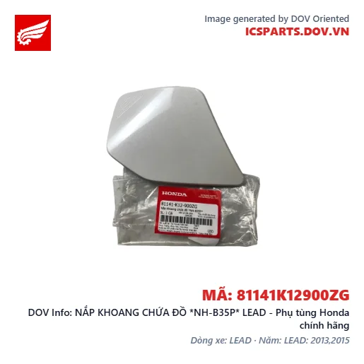 NẮP KHOANG CHỨA ĐỒ *NH-B35P* LEAD - Phụ tùng Honda chính hãng