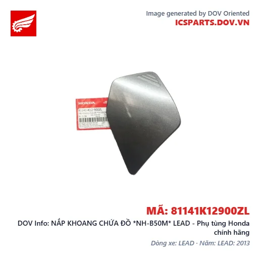 NẮP KHOANG CHỨA ĐỒ *NH-B50M* LEAD - Phụ tùng Honda chính hãng
