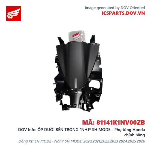 ỐP DƯỚI BÊN TRONG *NH1* SH MODE - Phụ tùng Honda chính hãng