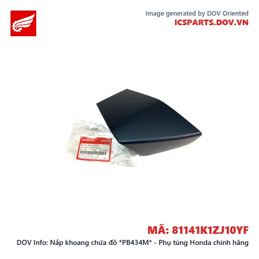 Nắp khoang chứa đồ *PB434M* - Phụ tùng Honda chính hãng