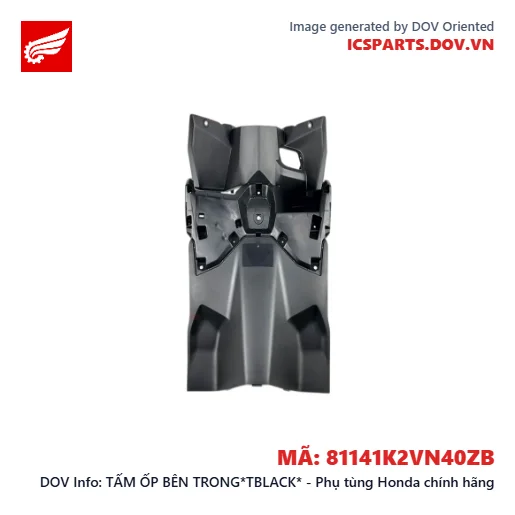 TẤM ỐP BÊN TRONG*TBLACK* - Phụ tùng Honda chính hãng