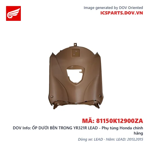 ỐP DƯỚI BÊN TRONG YR321R LEAD - Phụ tùng Honda chính hãng