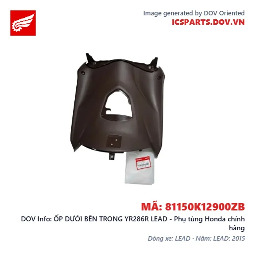 ỐP DƯỚI BÊN TRONG YR286R LEAD - Phụ tùng Honda chính hãng