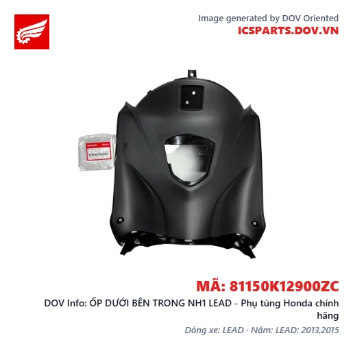ỐP DƯỚI BÊN TRONG NH1 LEAD - Phụ tùng Honda chính hãng