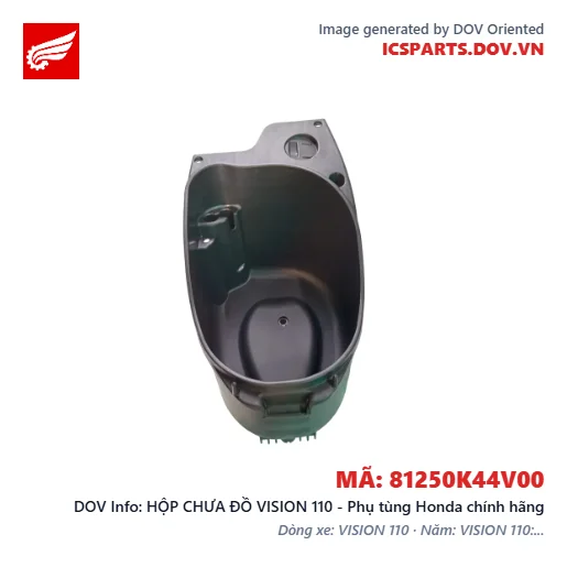 HỘP CHƯA ĐỒ VISION 110 - Phụ tùng Honda chính hãng