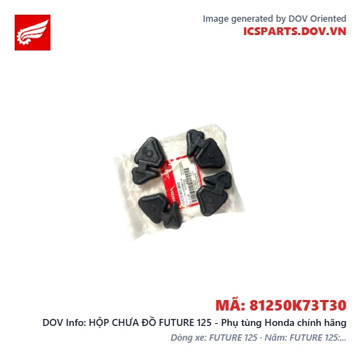 HỘP CHƯA ĐỒ FUTURE 125 - Phụ tùng Honda chính hãng